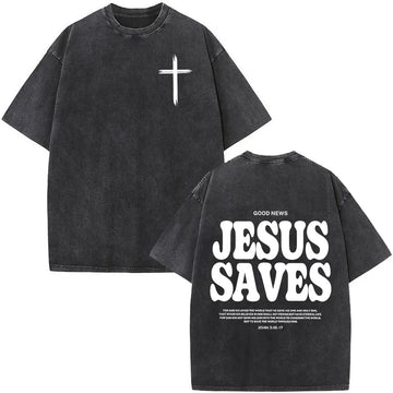 JESUS SAVES WASHED