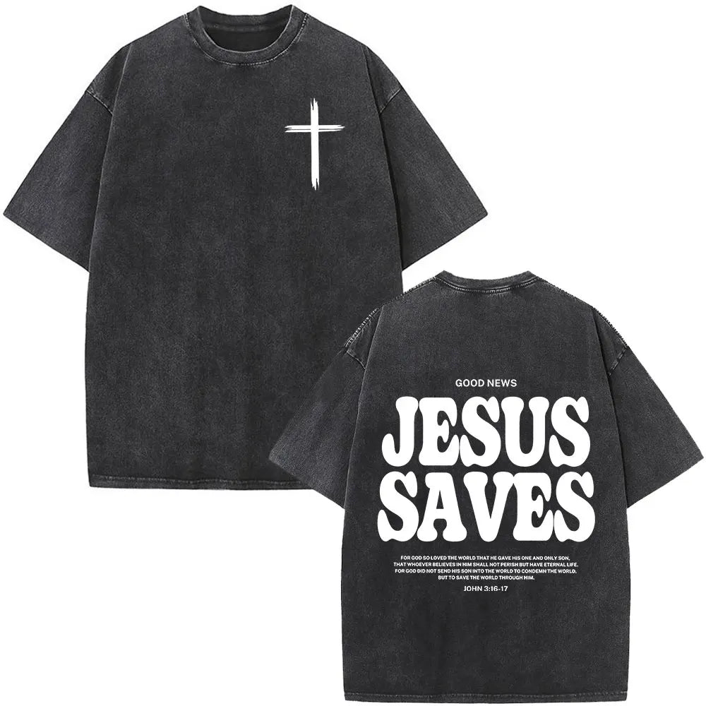 JESUS SAVES WASHED