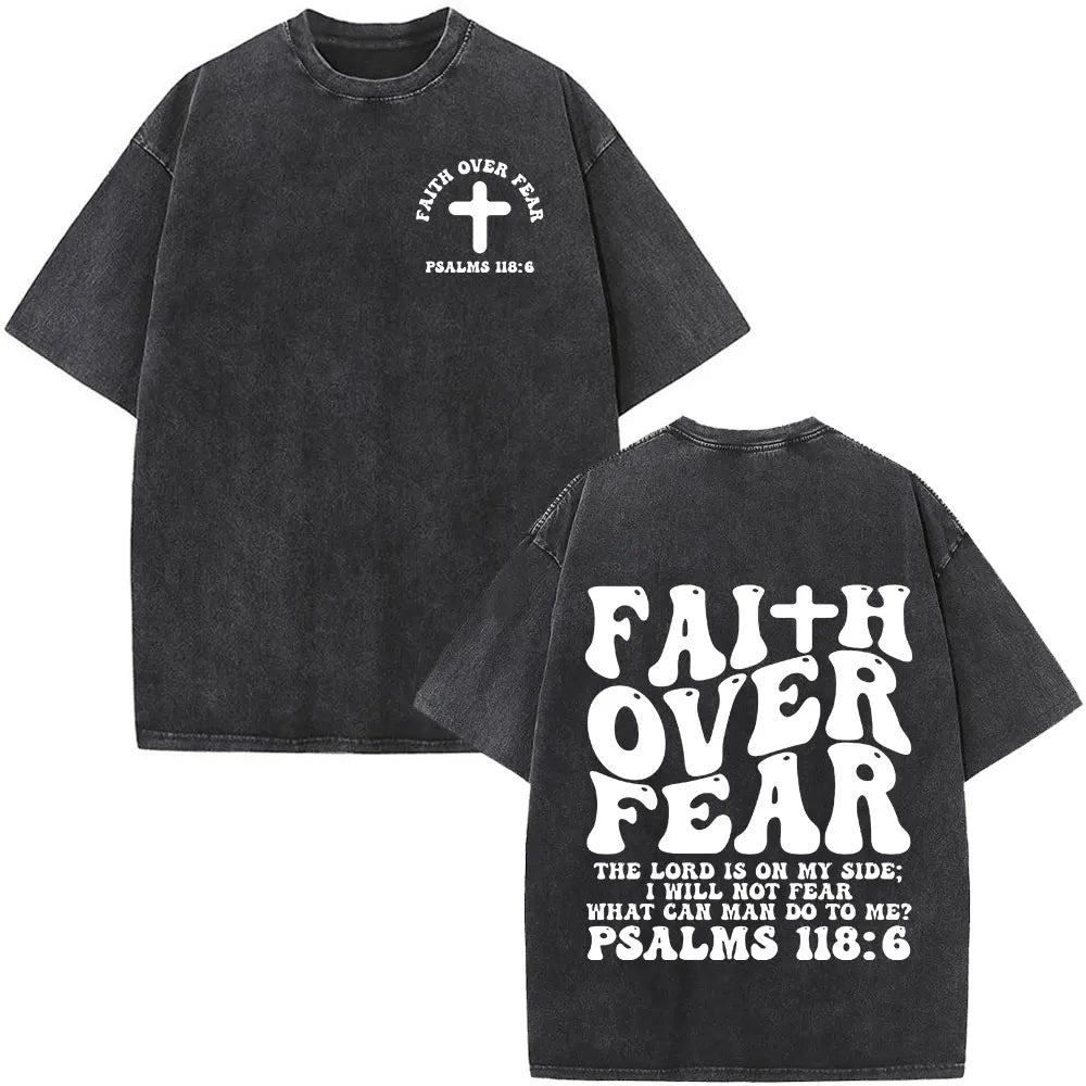 FAITH OVER FEAR WASHED